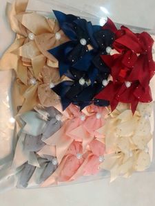 Coloured Hair Clips