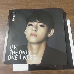 BTS DARK AND WILD ALBUM USED