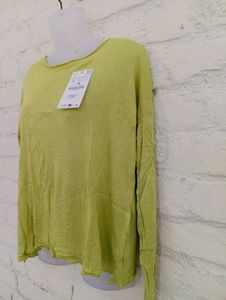 Zara Lime Green Knit Top