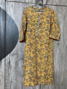 Yellow Kurti 2