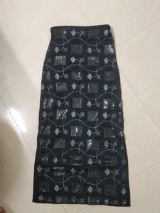 Elegant Sequin Ethnic Skirt