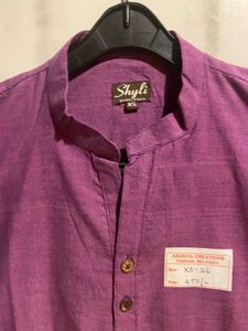 Purple Cotton Top