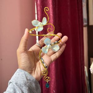 Floral Upper Arm Cuff Bracelet