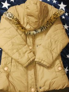 Tan Padded Winter Coat