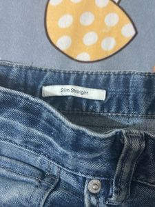 Light Wash Denim Jeans