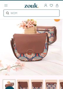 Kovil Blue Classic Sling Bag