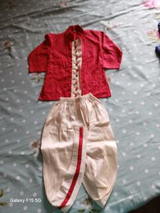 Kurta Pyazama And Dhoti For 1 To 2.5 Year Boy