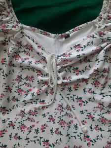 Brand New White Aesthetic Dress