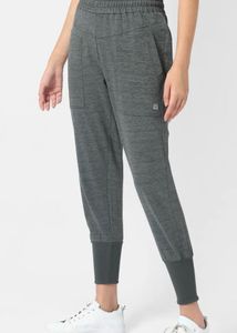Comfy olive Grey solid cotton Joggers