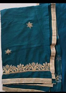 Elegant Green &amp; Gold Salwar Suit