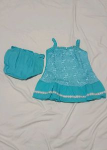 Cute Blue Baby Dress