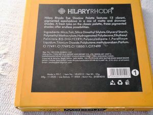 Hilaryrhoda Eye Shadow Palate