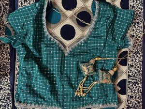 Green Lehenga Choli Set