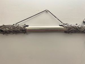 Antique Decorative Metal Sword-Fiery Dragon Handle