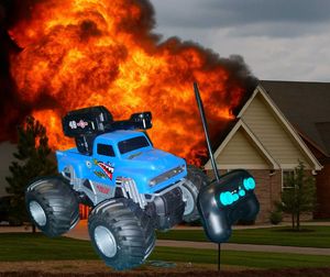 Kaiju Water Bomb Truck Toy