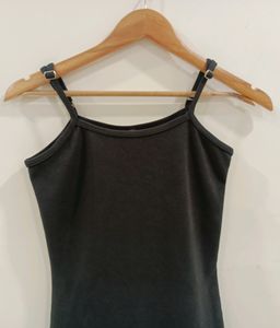 Black one Piece With Adjustable Straps (Woman)