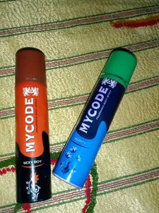 MYCODE Body Spray 1 Free Used