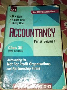 Accountancy Class XII - APC