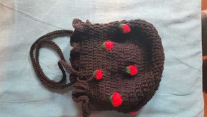 Strawberry Crochet Bag