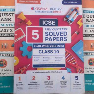 ICSE Class 10th Set Of 4 Books