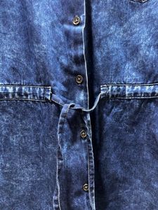 Spykar Denim Shirt Dress