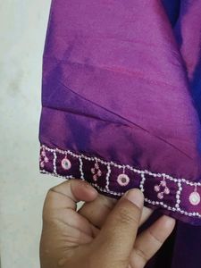 Brand New Double Shade Deep💜Color Kurta Set