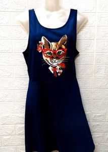 Cat Print Dress/ Tops And Dress For Rs.99 Only