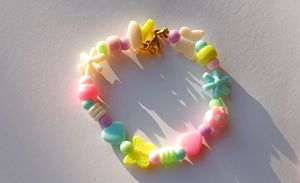 Handmade Beaded Pastel Bracelet 🌷