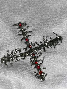 Punk Y2k Red Stone Charm