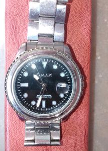 Omax Silver Watch