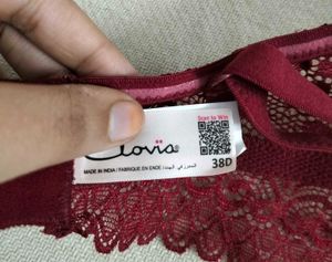 Padded Underwired Full Coverage Lace Bra