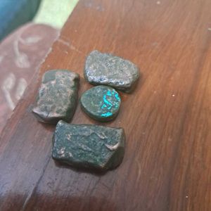 4 Mughul Era Coins ( 150+ Years Old Antique)