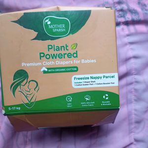 Brand New Mothersparsh Cloth Diaper, Free Size made With Organic Cotton