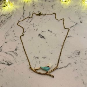 Bird on a Branch Necklace
