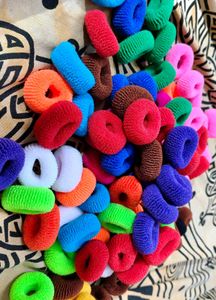 Set Of 50 Pc Different Colours Rubber Band