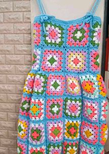 Handmade Crochet Dress 👗