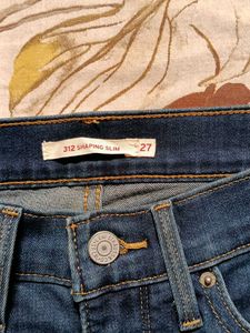 Levi's Dark Wash Denim Jeans