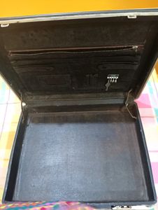Vintage Black Attache Case