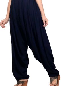 Comfy Navy Blue Harem Pants