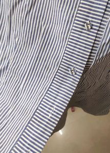 Striped Button-Down Shirtfor women