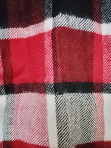 Red &amp; Black Plaid Shirt