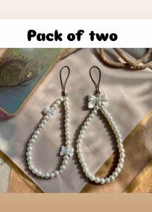 Pearl Phone Charms - Pack of 2!