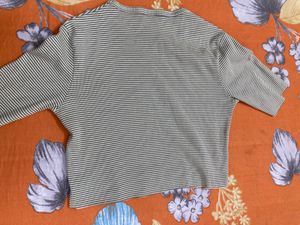 Striped Long Sleeve Top