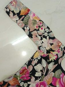 Floral Print Kurta