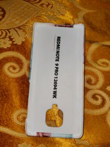 Redmi Note 9 Pro Back Cover