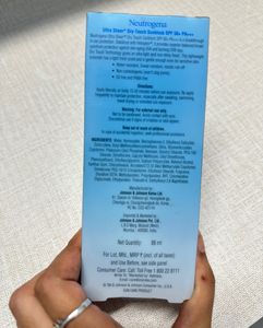 New Neutrogena Sunscreen Spf 50