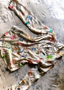 Floral Print Button-Down Shirt