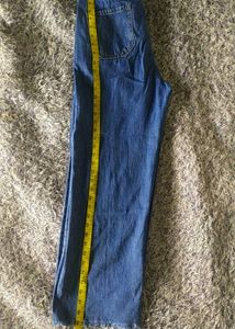 Wide Leg Denim Jeans