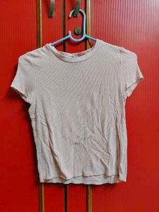 Bodyfitted Baby Pink Top