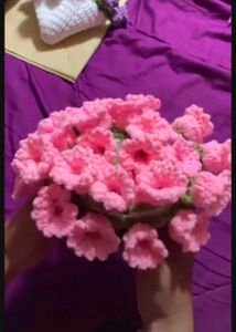 Viral Crochet Bouquet Blanket 💝